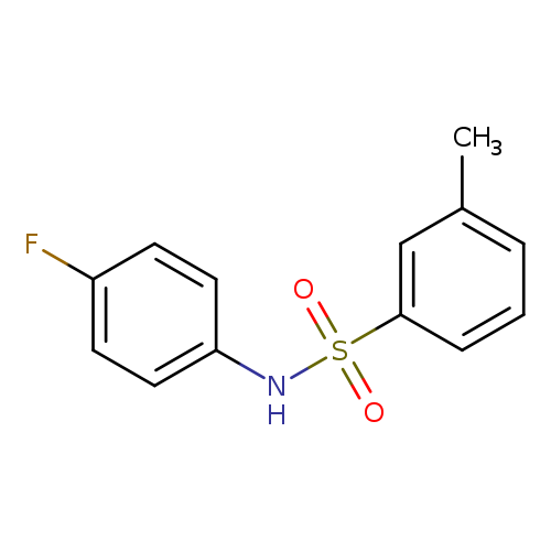 N-(4-fluorophenyl)-3-methylbenzene-1-sulfonamide