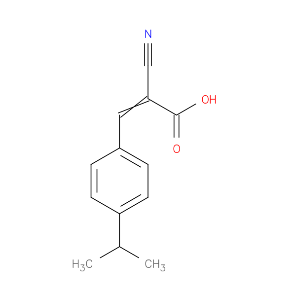 2-Cyano-3-(4-isopropylphenyl)acrylic acid