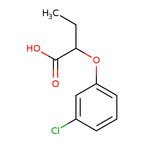 2-(3-Chlorophenoxy)butanoic acid