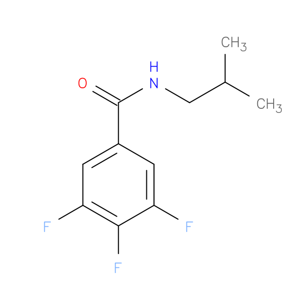3,4,5-trifluoro-N-(2-methylpropyl)benzamide