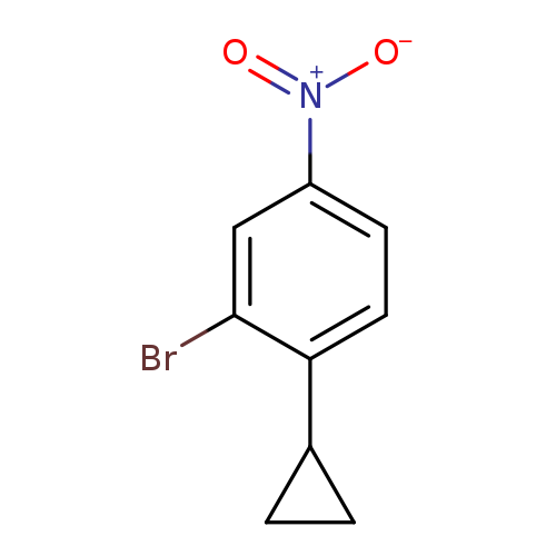 3-Bromo-4-cyclopropylnitrobenzene