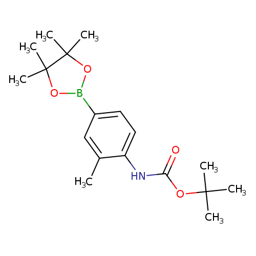 tert-Butyl 2-methyl-4-(4,4,5,5-tetramethyl-1,3,2-dioxaborolan-2-yl)phenylcarbamate