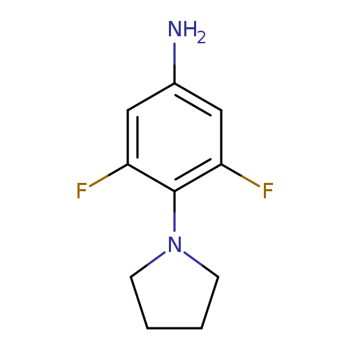 3,5-difluoro-4-(pyrrolidin-1-yl)aniline