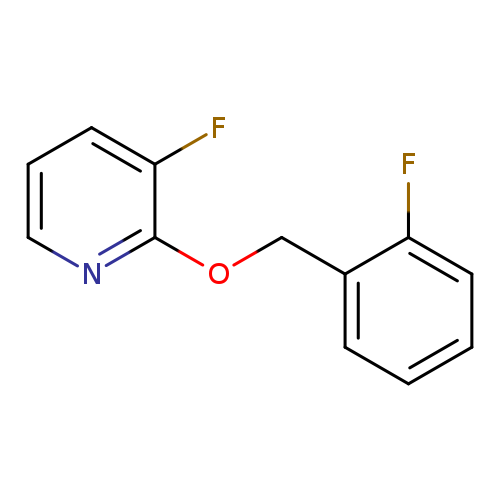 3-fluoro-2-[(2-fluorophenyl)methoxy]pyridine