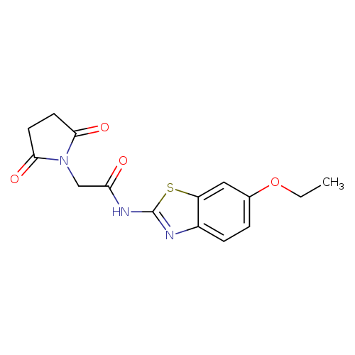 2-(2,5-dioxopyrrolidin-1-yl)-N-(6-ethoxy-1,3-benzothiazol-2-yl)acetamide