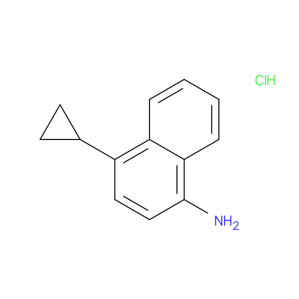 4-Cyclopropyl-1-Naphthalenamine Hydrochloride
