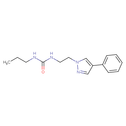 1-[2-(4-phenyl-1H-pyrazol-1-yl)ethyl]-3-propylurea