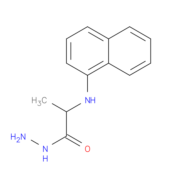 2-(1-Naphthylamino)propanohydrazide