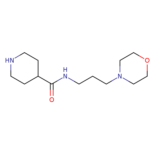N-(3-Morpholinopropyl)piperidine-4-carboxamide