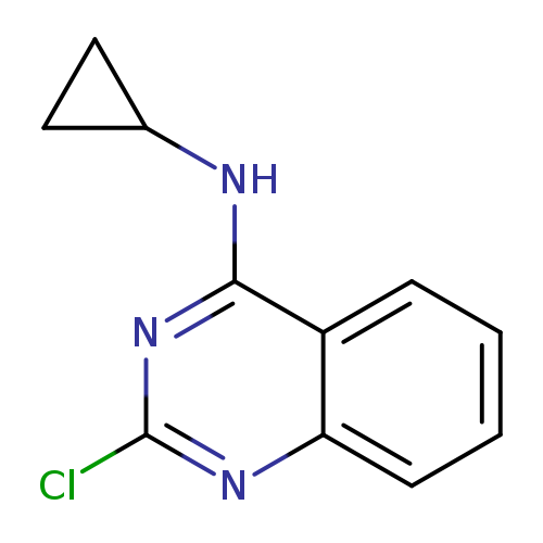 2-Chloro-N-cyclopropylquinazolin-4-amine