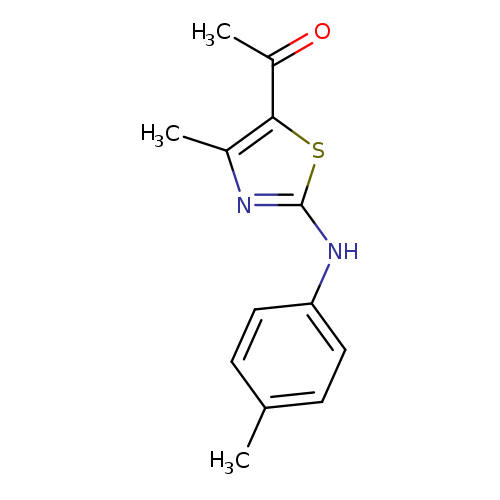 1-(4-Methyl-2-(p-tolylamino)thiazol-5-yl)ethanone