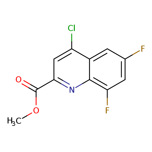 methyl 4-chloro-6,8-difluoroquinoline-2-carboxylate