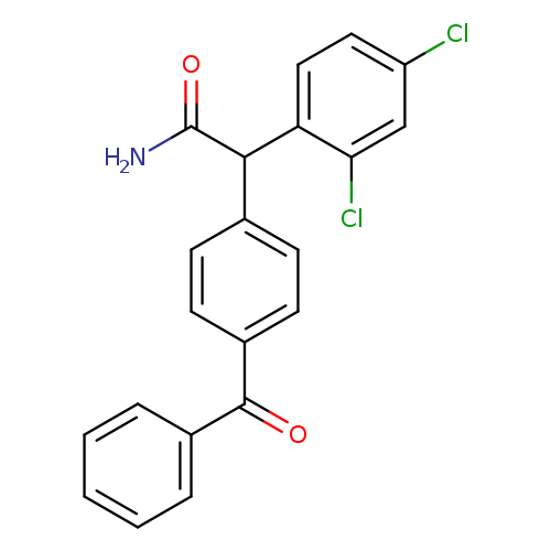 2-(4-benzoylphenyl)-2-(2,4-dichlorophenyl)acetamide