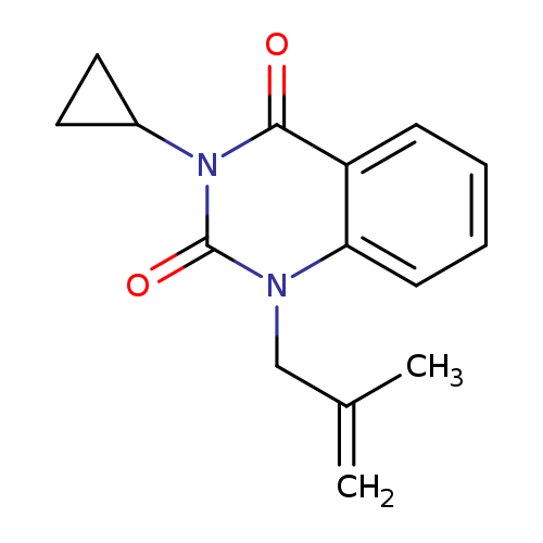 3-cyclopropyl-1-(2-methylprop-2-en-1-yl)-1,2,3,4-tetrahydroquinazoline-2,4-dione