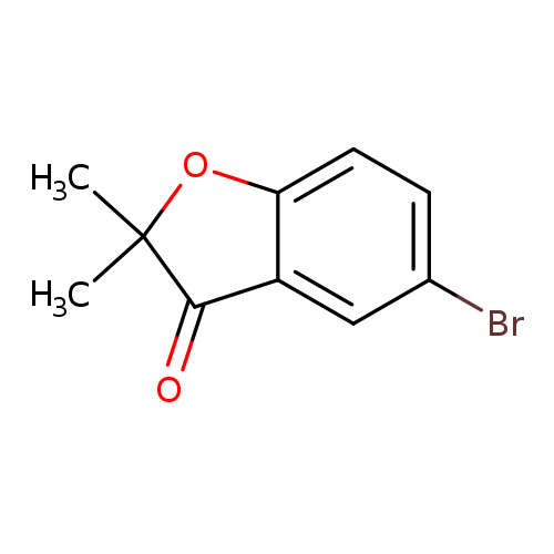 5-bromo-2,2-dimethyl-2,3-dihydro-1-benzofuran-3-one