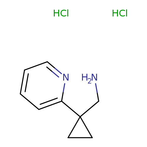 [1-(pyridin-2-yl)cyclopropyl]methanamine dihydrochloride