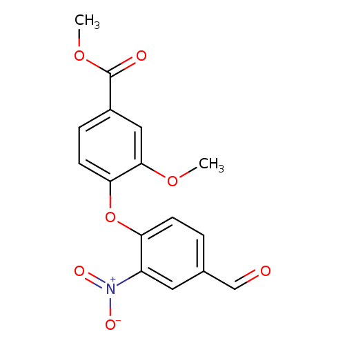 Methyl 4-(4-formyl-2-nitrophenoxy)-3-methoxybenzoate