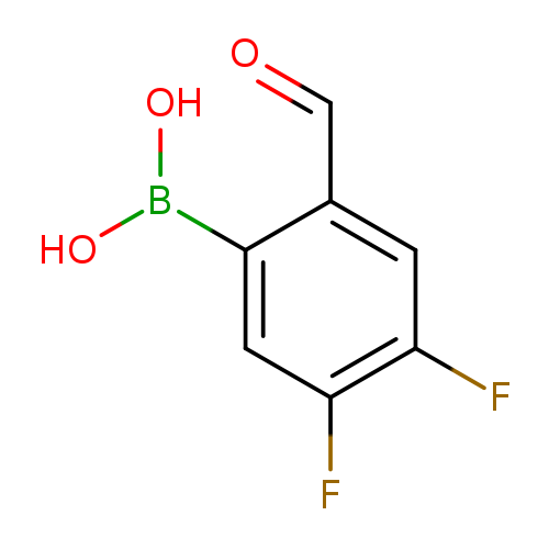 4,5-Difluoro-2-formylphenylboronic acid