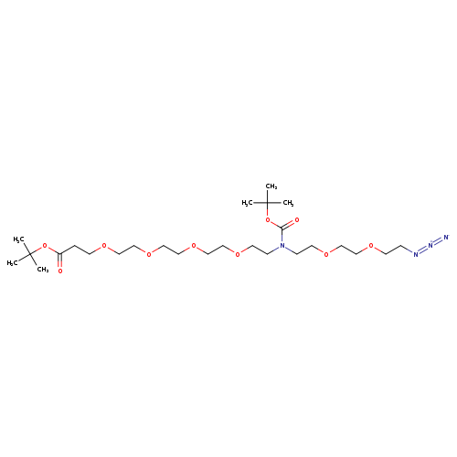 N-(Azido-PEG2)-N-Boc-PEG4-t-butyl ester