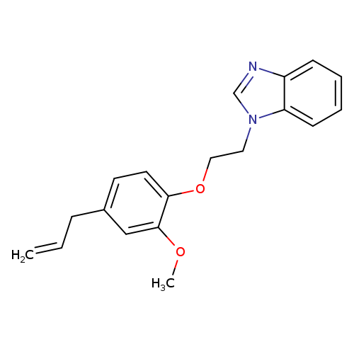 1-{2-[2-methoxy-4-(prop-2-en-1-yl)phenoxy]ethyl}-1H-1,3-benzodiazole