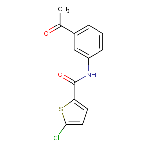 N-(3-Acetylphenyl)-5-chlorothiophene-2-carboxamide