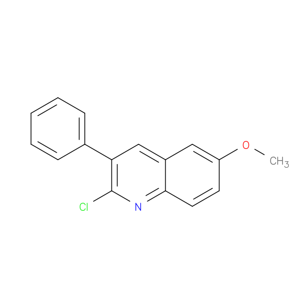2-Chloro-6-methoxy-3-phenylquinoline