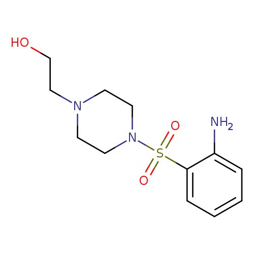 1-Piperazineethanol, 4-[(2-aminophenyl)sulfonyl]-