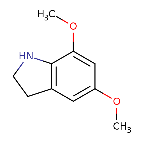 5,7-dimethoxy-2,3-dihydro-1H-indole