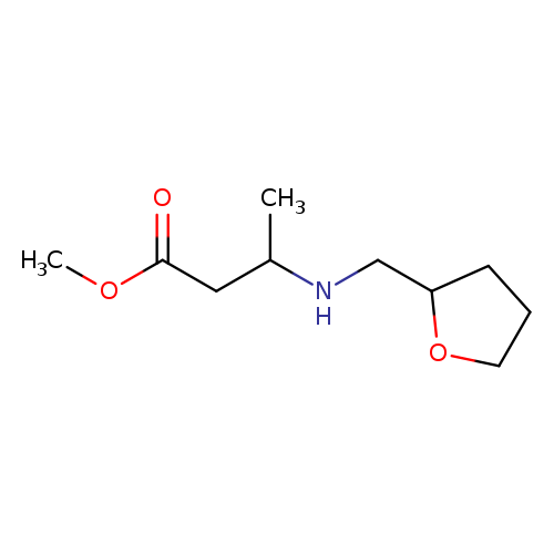 methyl 3-{[(oxolan-2-yl)methyl]amino}butanoate