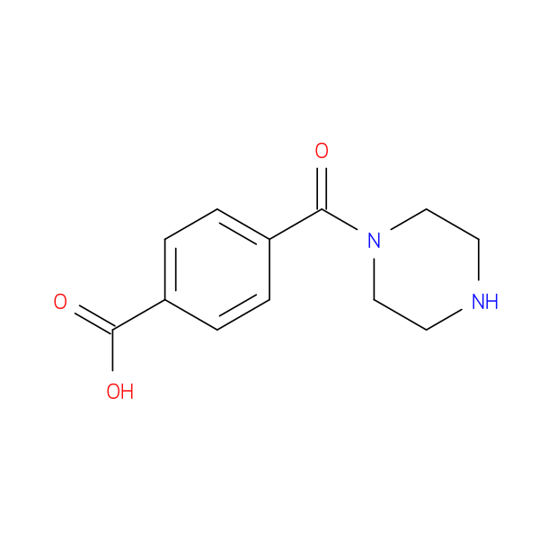 4-(PIPERAZINE-1-CARBONYL)-BENZOIC ACID