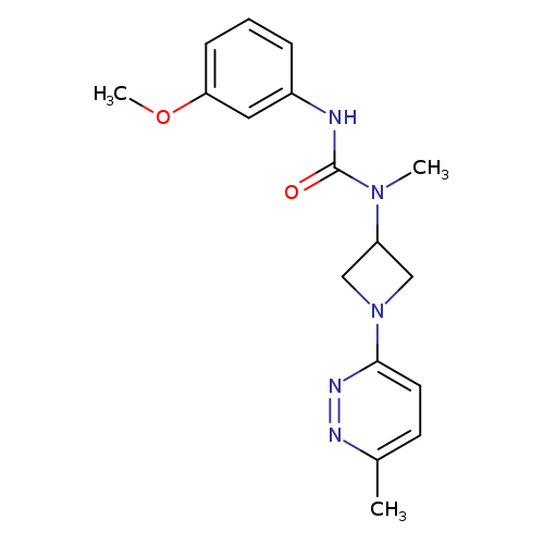 1-(3-methoxyphenyl)-3-methyl-3-[1-(6-methylpyridazin-3-yl)azetidin-3-yl]urea