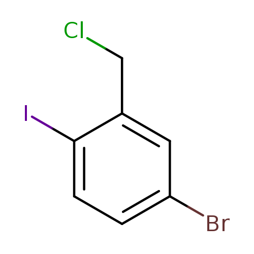 Benzene, 4-bromo-2-(chloromethyl)-1-iodo-