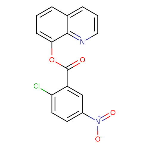 quinolin-8-yl 2-chloro-5-nitrobenzoate