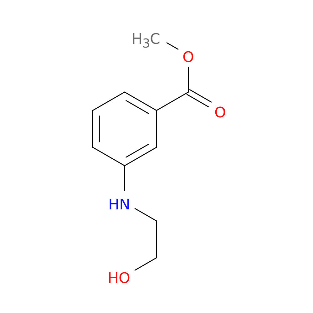 methyl 3-[(2-hydroxyethyl)amino]benzoate