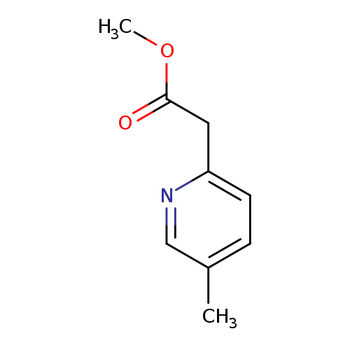 2-Pyridineacetic acid, 5-methyl-, methyl ester