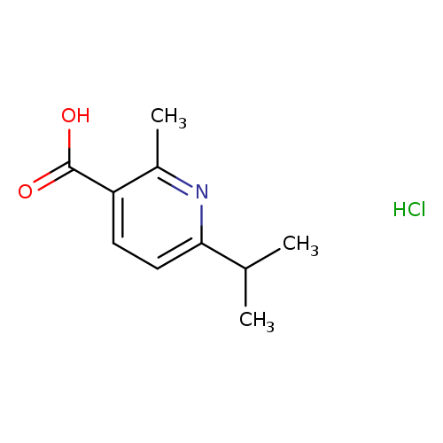 2-methyl-6-(propan-2-yl)pyridine-3-carboxylic acid hydrochloride