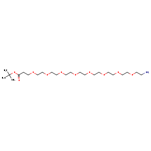 1-AMINO-3,6,9,12,15,18,21,24-OCTAOXAHEPTACOSAN-27-OIC ACID T-BUTYL ESTER