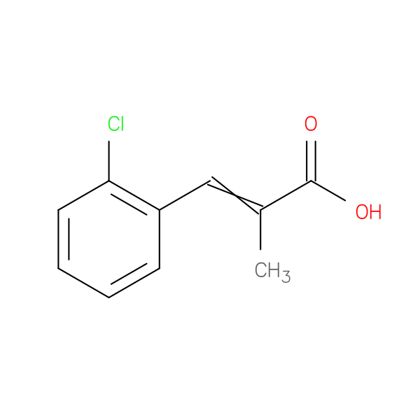 3-(2-chlorophenyl)-2-methylprop-2-enoic acid