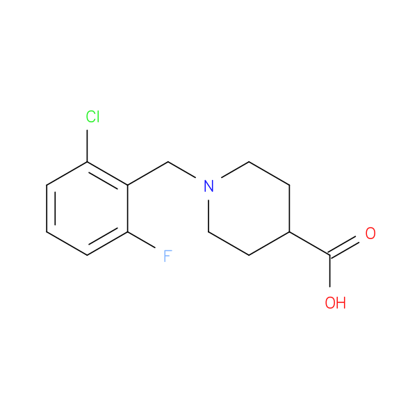1-(2-Chloro-6-fluorobenzyl)piperidine-4-carboxylic acid hydrochloride