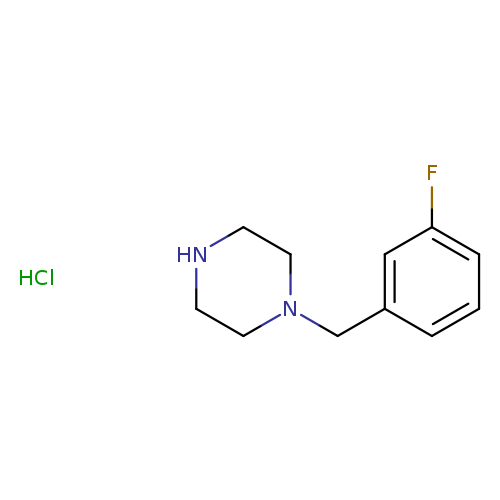 1-[(3-fluorophenyl)methyl]piperazine hydrochloride