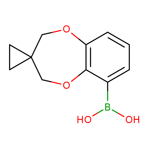 2,4-Dihydrospiro[1,5-benzodioxepine-3,1'-cyclopropane]-6-boronic acid