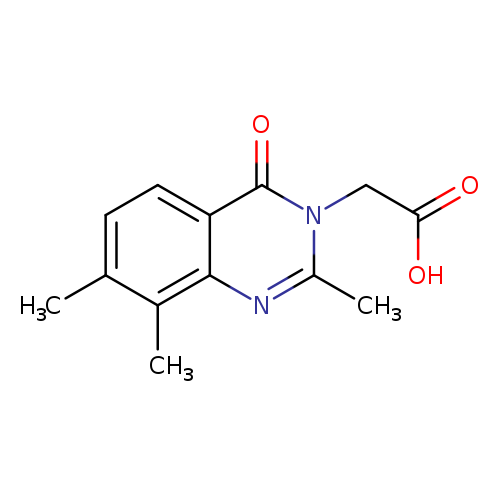 2-(2,7,8-Trimethyl-4-oxoquinazolin-3(4H)-yl)acetic acid