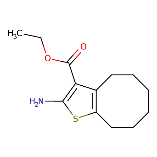 Ethyl 2-amino-4,5,6,7,8,9-hexahydrocycloocta[b]thiophene-3-carboxylate