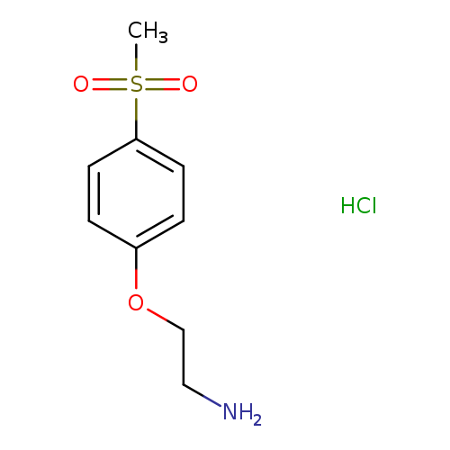 2-(4-methanesulfonylphenoxy)ethan-1-aminehydrochloride