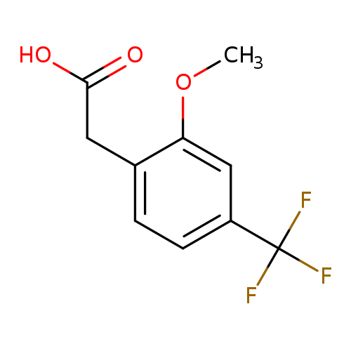 2-(2-Methoxy-4-(trifluoromethyl)phenyl)acetic acid