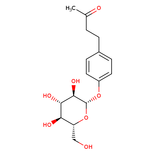 2-Butanone, 4-[4-(b-D-glucopyranosyloxy)phenyl]-