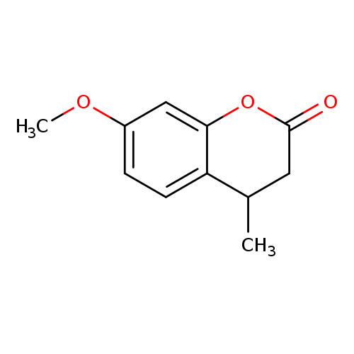 7-methoxy-4-methyl-3,4-dihydro-2H-1-benzopyran-2-one