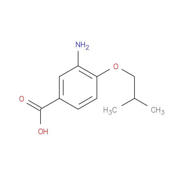 3-Amino-4-(2-methylpropoxy)benzoic acid