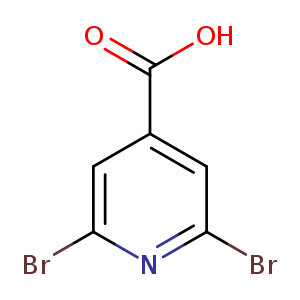 4-Pyridinecarboxylic acid, 2,6-dibromo-