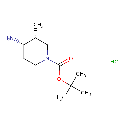 cis-tert-Butyl 4-amino-3-methylpiperidine-1-carboxylate hydrochloride
